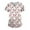 M4Light Gray, variant on EHTMSAK Nurse Tops Womens Floral with Pocket Short Sleeve V-Neck Tops Working Uniform Print with Pockets Blouse Casual Nurse Shirts Scrubs on Clearance Blue L