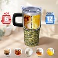 thumbnail image 6 of Camo 20oz Stainless Steel Tumbler with Handle and Straw – Insulated Travel Cup with Sliding Lid, 360° Full Wrap Printed Mug for Home, Outdoor & Sports Use, Camouflage, 6 of 6