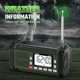 thumbnail image 3 of Radio de emergencia PRUNUS J-924 de 10000 mAh con batería externa y luz, 3 of 6