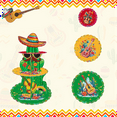 thumbnail image 5 of Fiesta Mexican Decorations,2Pcs Cupcake Stands for Mexican Fiesta ,Cupcake Topper Taco Cupcake Holder, 5 of 6