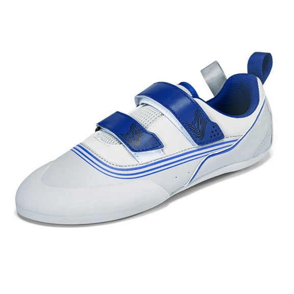 SKIUHS New Unisex Pro Climbing Shoes – Hook-and-Loop Closure Sticky Sole Indoor Outdoor