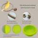 thumbnail image 2 of Multi-Function Caged Bird Bath Bird Cage Parrot Supplies Bathing Tub (4.5"), 2 of 5