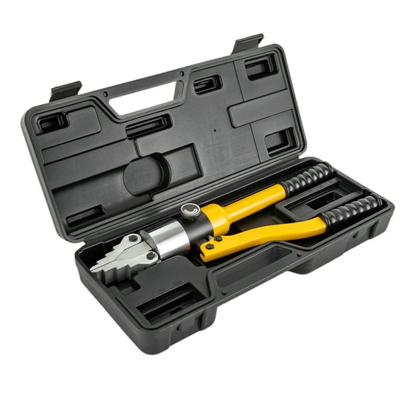 Toolven Integral Hydraulic Flange Spreader 8T Portable Hydraulic Flange Separator Manual Flange Splitter Alloy Steel Pliers Max Spread 30mm Fast Oil Return for Pipeline Maintenance