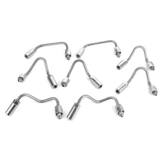 Fuel Line Fuel Injection Line 97371996 Fuel Delivery Parts 97371997 8Pcs Fuel Injection Lines Set 97371994 Fit For 6.6L Duramax LMM 06-10