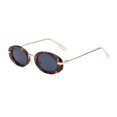 thumbnail image 5 of 2026 retro-trendy oval small-frame fashion sunglasses for women, suitable for street photography and stylish looks, summer sun protection, unisex, 5 of 7