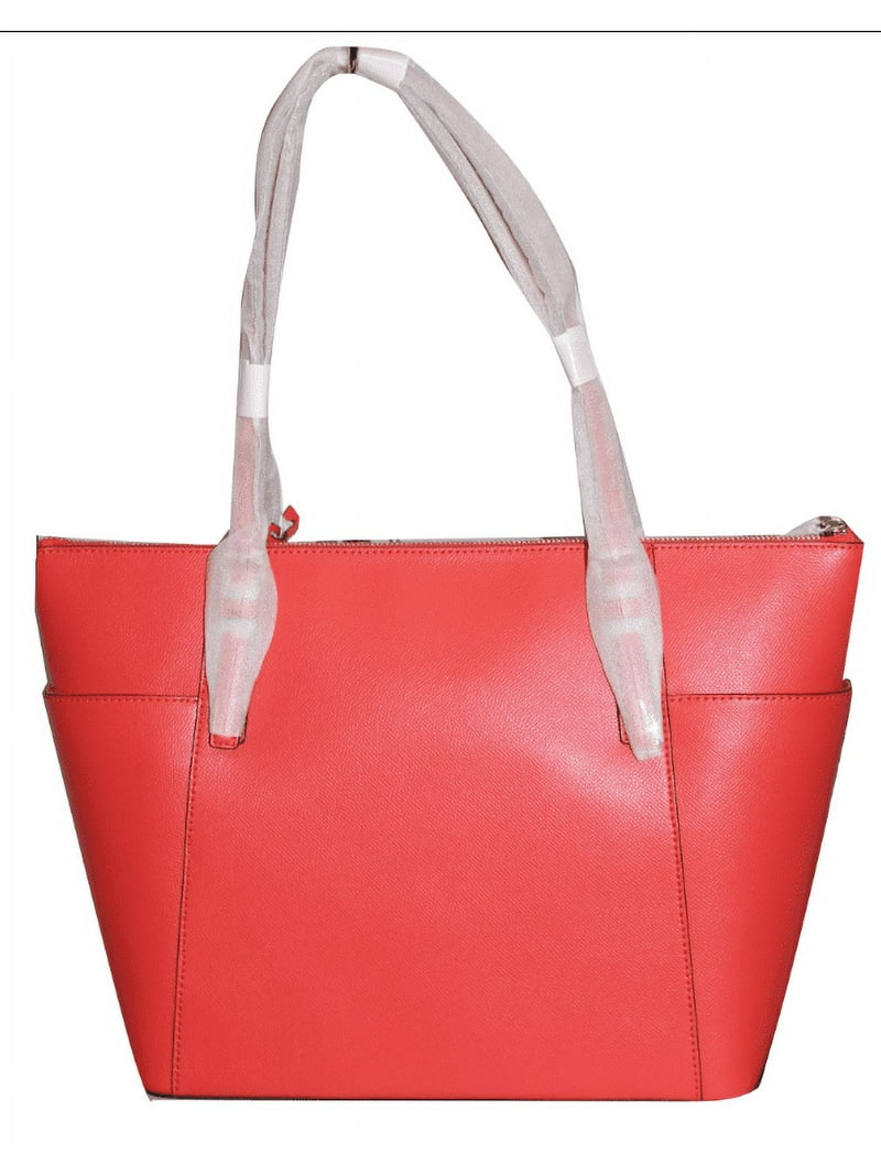 Michael Michael Kors Jet Set Large Saffiano Leather Top-Zip Tote