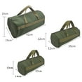 thumbnail image 4 of Portable Canvas Tool Bags Electrician Tool Screws Nails Drill Bit Storage Bags, 4 of 5