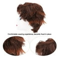 thumbnail image 3 of Hombres Corta Peluca Marrón, Hombres Corta Cabello Sintético Peluca Fácil de Mantener el Forro Transpirable Elegante Para Ancianos medios para Disfraz de Cosplay, 3 of 7