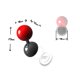 thumbnail image 4 of Arranque Con Un Botón para Automóvil Cubierta Inicio Clic () Rojo, 4 of 7