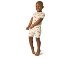 thumbnail image 3 of Modern Moments by Gerber Toddler Neutral Super Soft Pajama Short Set, 2-Piece, Sizes 12M-5T, 3 of 10