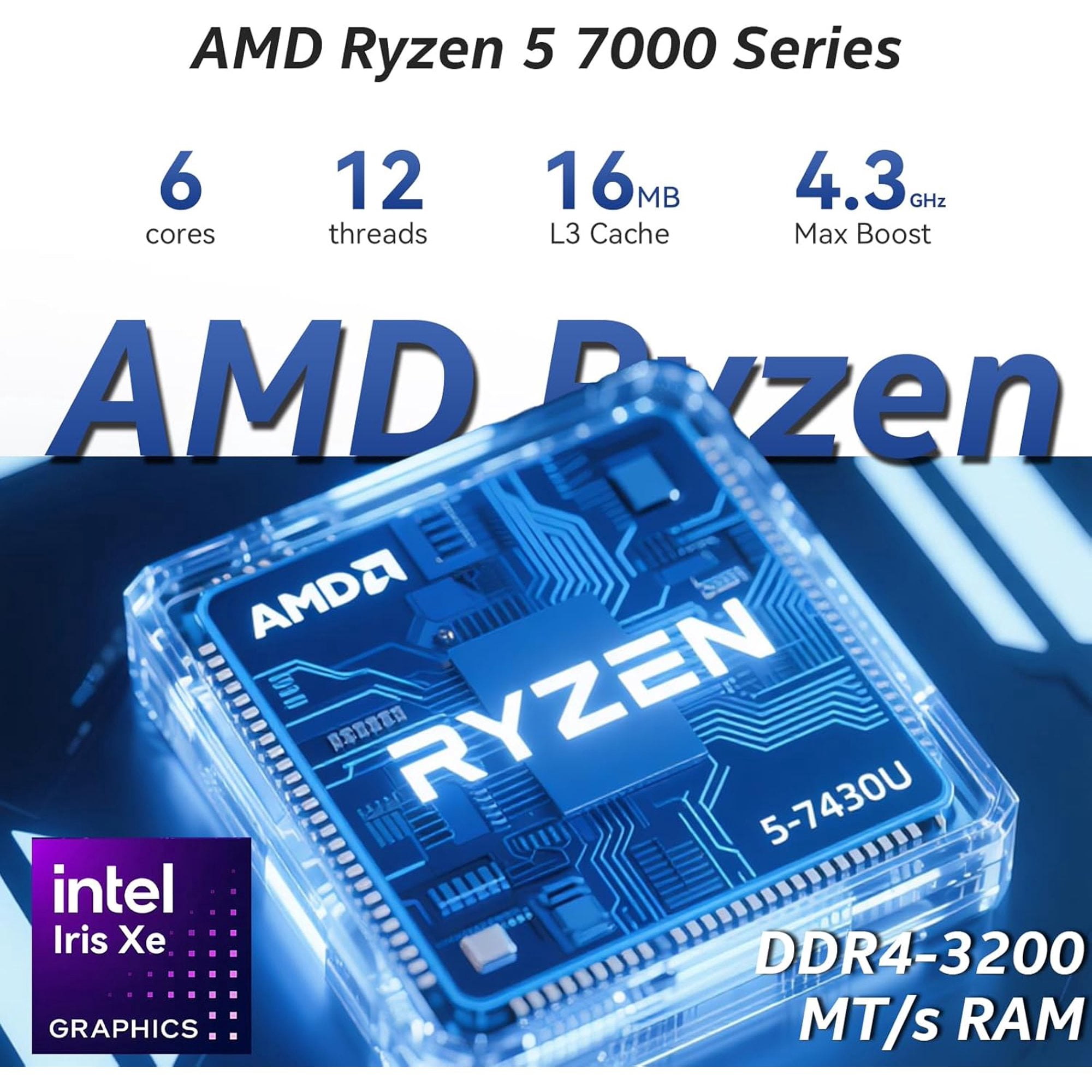 HP 17 Flagship laptops, AMD Ryzen 5 7430U(Up to 4.3GHz), 17 inch 250 Nits FHD IPS Display, 12 GB RAM, 512 GB SSD, Wi-Fi 6, Copilot-AI, Long Battery Life, Windows11 Pro