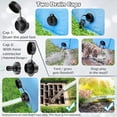 thumbnail image 2 of Bañera plegable para perros y mascotas Jasonwell, azul, 100 cm, 2 of 8