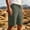 Army Green, variant on Mens Utility Cargo Shorts, Drawstring Waist Mesh Panels with Large Side Pockets, Loose Fit for Urban Streetwear Styling Green XXL