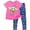 Hot pink, variant on Star Wars The Mandalorian The Child Little Girls T-Shirt and Leggings Outfit Set Infant to Big Kid