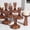 Amber Dimond Pattern, variant on Candlestick Holders Set,12Pcs 4" H Taper Candle Holders Bulk, Clear Glass Candle Holders for Wedding, Spring Party, Romantic Dinner, Festival & Windowsill Decor