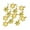 Gold, variant on Honeeladyy 12pcs Star Christmas Tree Ornaments Red Stars Festive Embellishment Shatterproof Holiday Star Shaped Hanging Decor for DIY Xmas Tree Door Wall Table Decoration