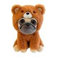 thumbnail image 1 of Cute Cartoon Sanddog Bear Plush Toy Transforms Into A Dog, 1 of 5