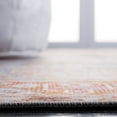 thumbnail image 5 of SAFAVIEH Tucson Neal Traditional Machine Washable Area Rug, 8' x 10', Grey/Rust, 5 of 9