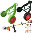 thumbnail image 4 of Roue Auxiliaire de Tondeuse à Lithium-Ion, Roues de Support Réglables, Structure Stable, Roue Auxiliaire pour Coupe-Herbe Sans Fil, 4 of 7