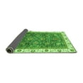 thumbnail image 2 of Ahgly Company Indoor Square Abstract Green Modern Area Rugs, 5' Square, 2 of 4