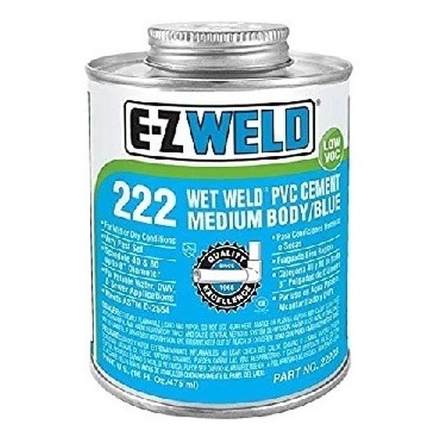 Pegamento Para PVC 237 ml EZ WELD azul