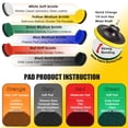 thumbnail image 3 of Shieldpro 45 Piece Drill Brush Attachment Set All Purpose Power Clean Scrubber Brush Scrub Pads & Sponge With Extend Long Attachment For Bathroom Kitchen Grout Tub Tile Corners Auto, 3 of 5