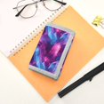 thumbnail image 7 of JIALIOU Nylon Trifold Card Wallet with ID Window Zipper Pocket for Men Women Teen Glowing Crystals, 7 of 7
