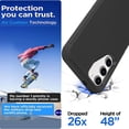 thumbnail image 6 of For Samsung Galaxy S24 Plus / Galaxy S25 Plus Case Shockproof Dust / Drop proof Heavy Duty Rugged Protectie Cover 3 in 1 Layers Case For Galaxy S24 Plus S25 Plus 6.7'' Black, 6 of 9
