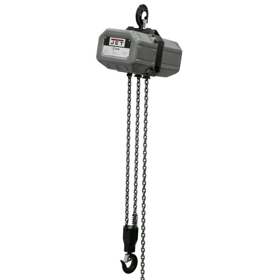Jet 2Ss-3C-20 2 Ton Electric Chain Hoist 20 Ft. Lift 3 Phase