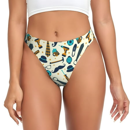 Sigee Fathers day for Women s G-String Panty  Low Rise  Soft Lace Perfect for Everyday Wear or Special Occasions-4X-Large