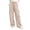 Beige, variant on Hurxie Womens High Waist Cargo Pants Y2K Wide Leg Baggy Hiking Pants Lightweight Elastic Waist Trousers with Pockets