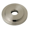 thumbnail image 3 of Kingston Brass Manhattan Heavy Duty Round Solid Cast Brass Shower Flange Brushed Brass Matte, 3 of 5
