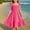 Hot Pink, variant on vokkrv Girls Sundress Kids Cute Ruffle Strap Smocked Summer Dress for Wedding Party 5-14 Years Black 3-4 Years