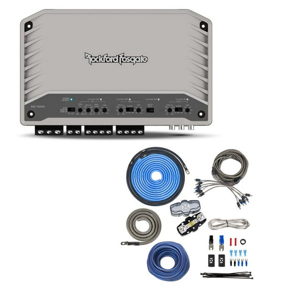 Rockford Fosgate M2-750X5   NVX 5/6 Channel Marine Amplifier 750 Watt 5-channel marine amplifier   NVX XKIT46