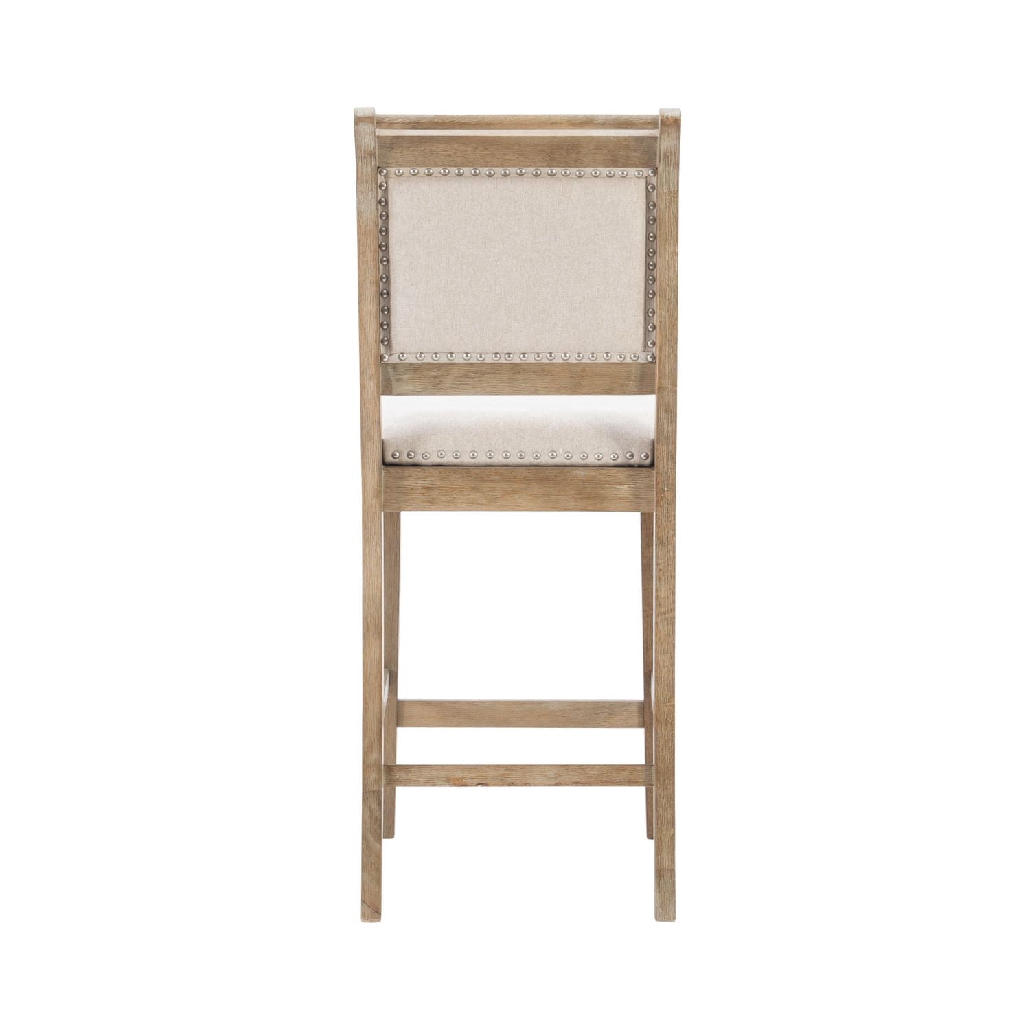 Tabouret de comptoir naturel Perle