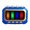 Blue, variant on Primegos Fingertip Rhythm Games Rhythm Flick Electronic Stress Relief Toy 4 Modes Rhythm And Music Games Toy Improves Reaction Speed for Kids Teens Adults
