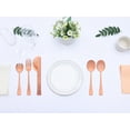 thumbnail image 6 of Unique Bargains Stainless Steel Flatware Cutlery Set for Kitchen Rose Gold 10 Pcs, 6 of 6