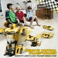thumbnail image 3 of Coche a control remoto Britik Transform a escala 1:18 Police Yellow, 3 of 9