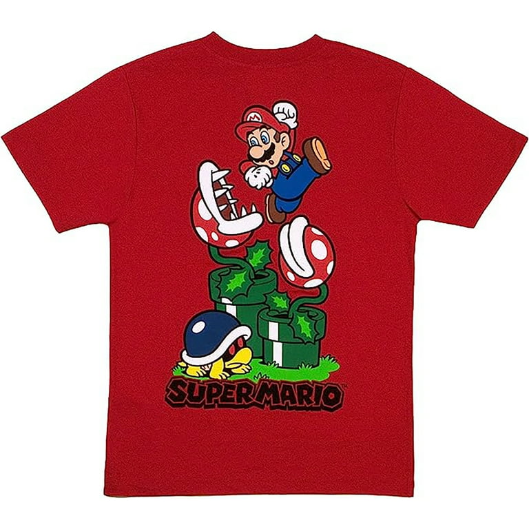 Cartoon Games Mario Brothers And Luigi T-shirts Summer Fashion