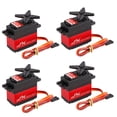 thumbnail image 1 of 4 unids JX PDI-6221MG Metal Gear Digital Servo 20kg Torque Aluminums Estuche para 1:10 1: 8 RC carro Abody Engranaje de dirección RC, 1 of 7