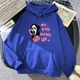 thumbnail image 1 of No You Hang Up First Sweatshirt para mujer, de la muerte de la cara Sudadera con capucha, Tops de Primavera/otoño, Sudadera con capucha de Halloween, Sudaderas Harajuku, 1 of 4