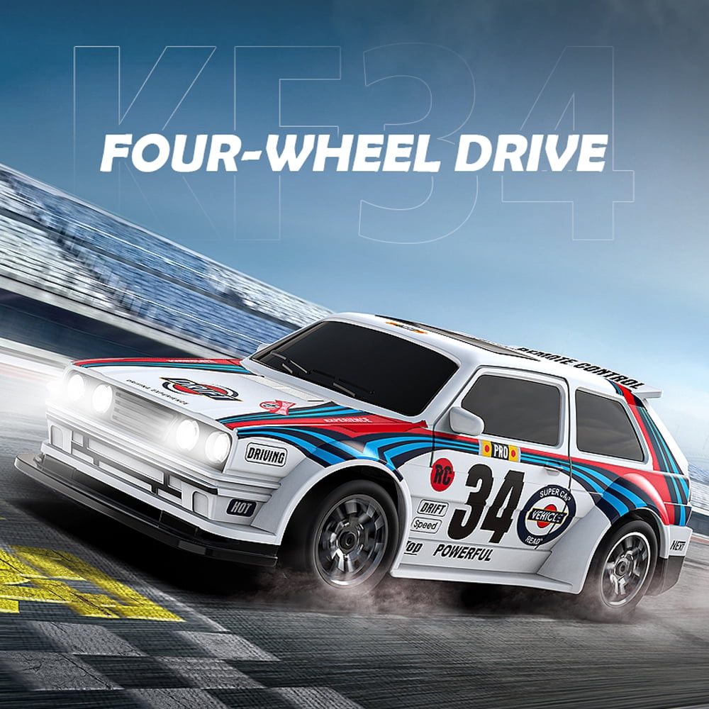 4WD 1/43 Scale Mini RC Drift Car,  High Speed Racing Micro Small with Full Proportional RTR 2.4GHz Remote Control Car, Toys for Christmas Birthday Gifts