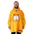 thumbnail image 1 of Garfield Chandail à Capuchon Couverture Orange pour Hommes, 1 of 6