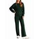 thumbnail image 2 of Traje de Dos Piezas para Mujer: Sudadera de Larga y Pantalón de Otoño. Traje Informal. Verde Oscuro S, 2 of 9