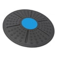 thumbnail image 1 of Tabla de equilibrio deportiva para entrenamiento muscular, dispositivo redondo de equilibrio para oficina y hogar. Azul, 1 of 7