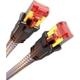 thumbnail image 1 of Cable Ethernet Snowkids Cat 8, 10 pies, 40 Gbps, 2000 Mhz, RJ45, 1 of 8