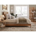 thumbnail image 4 of AFI Nantucket Queen Solid Wood Foundation Bed, Light Toffee, 4 of 12