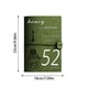 thumbnail image 2 of Fiudx Planificador de Ahorros de 52 Semanas, Elegante Carpeta de Cuero, Sistema Visual de Ahorro, Sobre para Efectivo y Organizador de Presupuesto, Ideal para Finanzas Personales, 23 X 15 Cm., 2 of 2