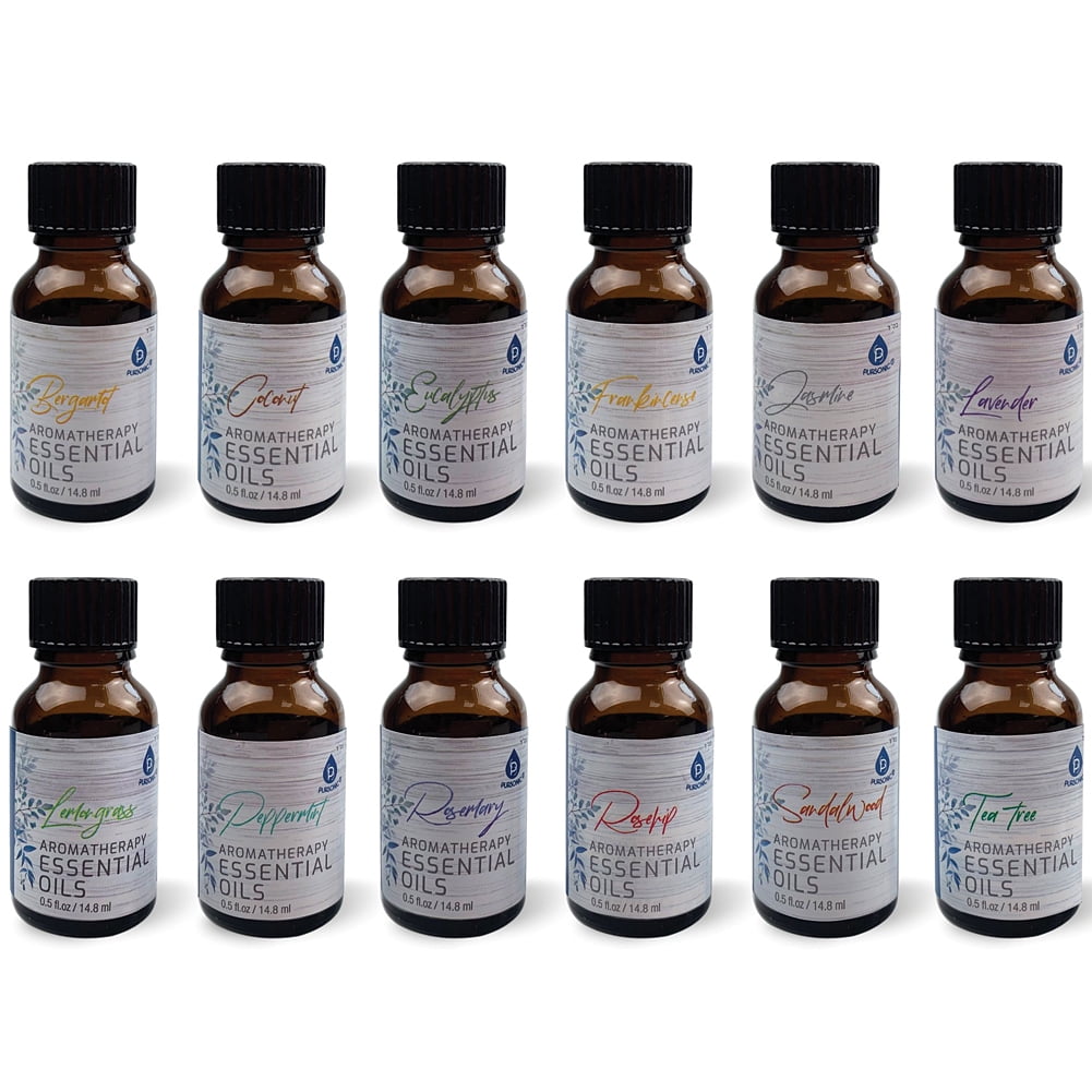 12 Pack of Aromatherapy Essential Oils