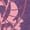 HEATHER PURPLE, variant on Alice in Wonderland - Cheshire Cat Pink - Youth Girls Fitted Short Sleeve T-Shirt